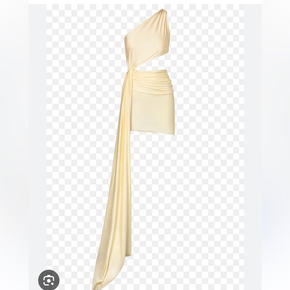 Baobab Collection Cream Mini Wrap Skirt